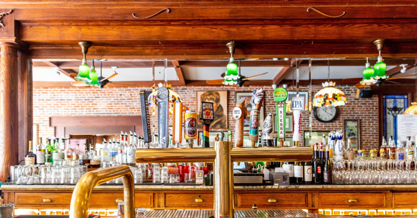 The Saloon at The jack london lodge